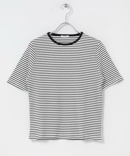URBAN RESEARCH ITEMS / アーバンリサーチ アイテムズ Tシャツ | ハンソデボーダーTシャツ | 詳細23