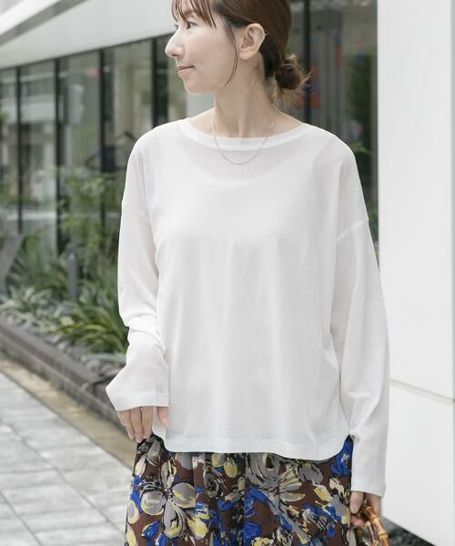 URBAN RESEARCH ITEMS / アーバンリサーチ アイテムズ Tシャツ | シアーロングTシャツ | 詳細21