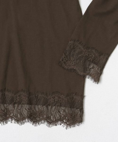 URBAN RESEARCH ITEMS / アーバンリサーチ アイテムズ Tシャツ | レース切替ロングTシャツ | 詳細8