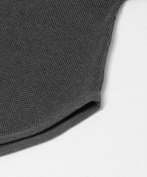 URBAN RESEARCH ITEMS / アーバンリサーチ アイテムズ ニット・セーター | ワッフルクロップドニット | 詳細26