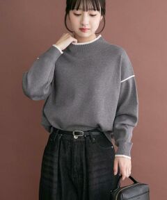 URBAN RESEARCH ITEMS / アーバンリサーチ アイテムズ ニット・セーター | バイカラーハイネックニット