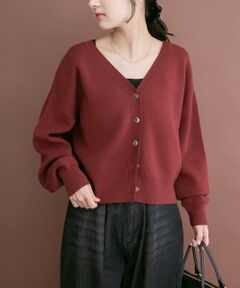 URBAN RESEARCH ITEMS / アーバンリサーチ アイテムズ カーディガン・ボレロ | スウェットライクVネックカーディガン