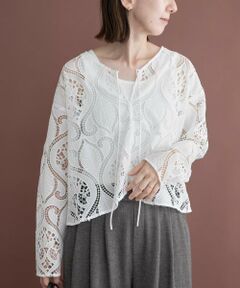 URBAN RESEARCH ITEMS / アーバンリサーチ アイテムズ シャツ・ブラウス | カットワークレースブラウス