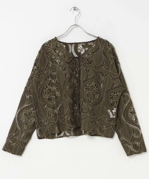 URBAN RESEARCH ITEMS / アーバンリサーチ アイテムズ シャツ・ブラウス | カットワークレースブラウス | 詳細7