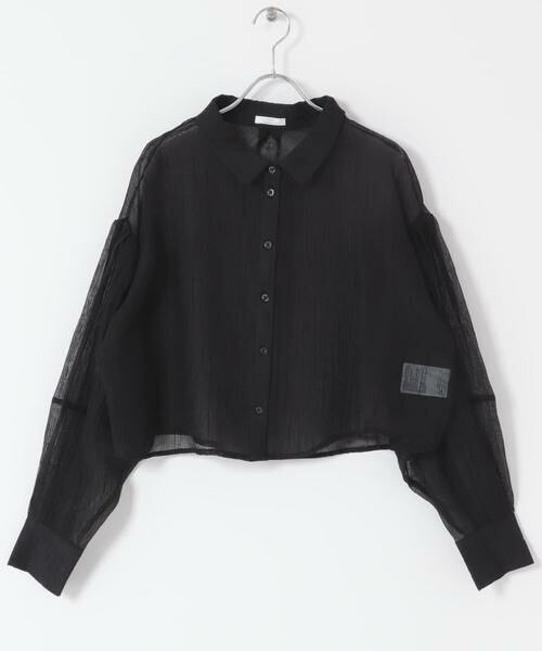 URBAN RESEARCH ITEMS / アーバンリサーチ アイテムズ シャツ・ブラウス | シアークロップドボリュームスリーブシャツ | 詳細24