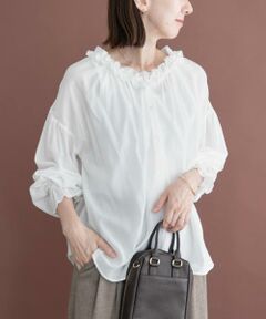 URBAN RESEARCH ITEMS / アーバンリサーチ アイテムズ シャツ・ブラウス | フリルギャザー2WAYブラウス