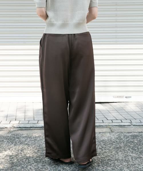 URBAN RESEARCH ITEMS / アーバンリサーチ アイテムズ その他パンツ | ヴィンテージサテンパンツ | 詳細1