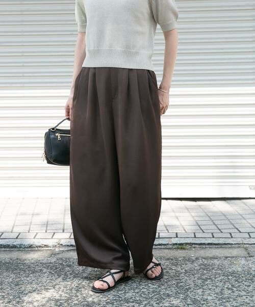 URBAN RESEARCH ITEMS / アーバンリサーチ アイテムズ その他パンツ | ヴィンテージサテンパンツ | 詳細3