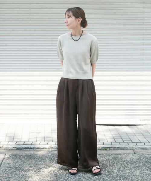 URBAN RESEARCH ITEMS / アーバンリサーチ アイテムズ その他パンツ | ヴィンテージサテンパンツ | 詳細5