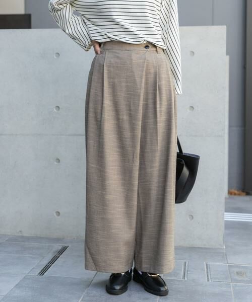 URBAN RESEARCH ITEMS / アーバンリサーチ アイテムズ その他パンツ | ラップワイドパンツ | 詳細1