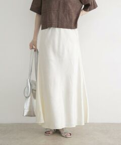 URBAN RESEARCH ITEMS / アーバンリサーチ アイテムズ スカート | ストレッチサテンスカート