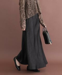 URBAN RESEARCH ITEMS / アーバンリサーチ アイテムズ スカート | ストレッチサテンスカート