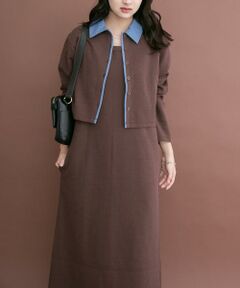 URBAN RESEARCH ITEMS / アーバンリサーチ アイテムズ ワンピース | カーディガンセットワンピース