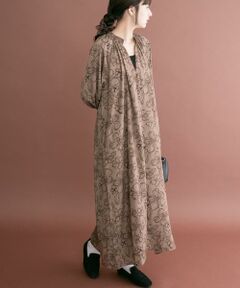 URBAN RESEARCH ITEMS / アーバンリサーチ アイテムズ ワンピース | アートフラワープリントワンピース