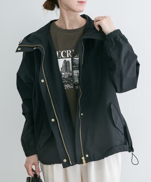 URBAN RESEARCH ITEMS / アーバンリサーチ アイテムズ その他アウター | 撥水マウンテンパーカー(ブラック)
