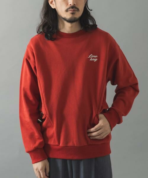 URBAN RESEARCH ITEMS / アーバンリサーチ アイテムズ スウェット | サイドストレージ裏毛スウェットトップス | 詳細4