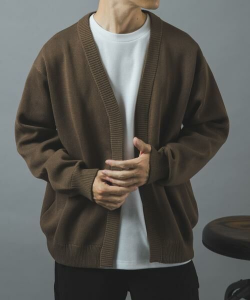 URBAN RESEARCH ITEMS / アーバンリサーチ アイテムズ カーディガン・ボレロ | 『洗濯可/UVカット/抗菌/防臭』高機能ニットカーディガンアンサンブル | 詳細5