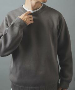 URBAN RESEARCH ITEMS / アーバンリサーチ アイテムズ ニット・セーター | 『洗濯可/UVカット抗菌/防臭』高機能ニットクルーネックアンサンブル