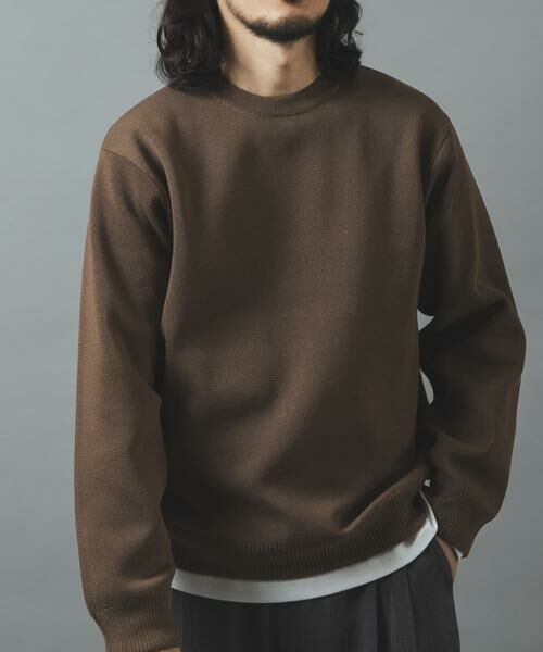 URBAN RESEARCH ITEMS / アーバンリサーチ アイテムズ ニット・セーター | 『洗濯可/UVカット抗菌/防臭』高機能ニットクルーネックアンサンブル | 詳細2