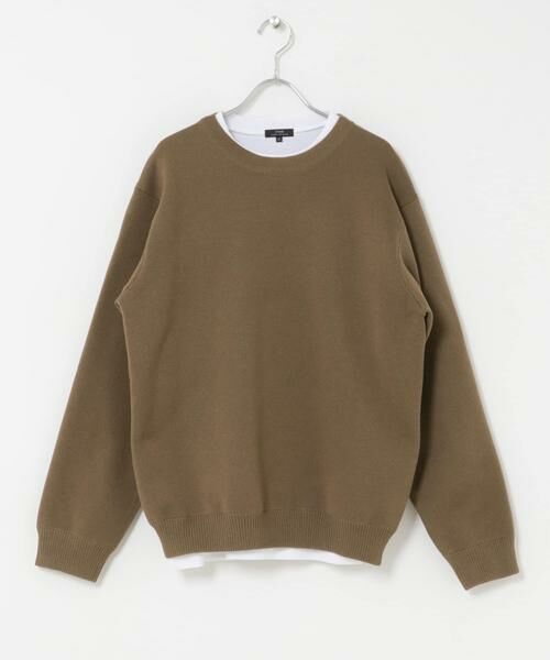 URBAN RESEARCH ITEMS / アーバンリサーチ アイテムズ ニット・セーター | 『洗濯可/UVカット抗菌/防臭』高機能ニットクルーネックアンサンブル | 詳細6