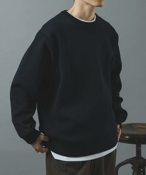 URBAN RESEARCH ITEMS / アーバンリサーチ アイテムズ ニット・セーター | 『洗濯可/UVカット抗菌/防臭』高機能ニットクルーネックアンサンブル | 詳細12