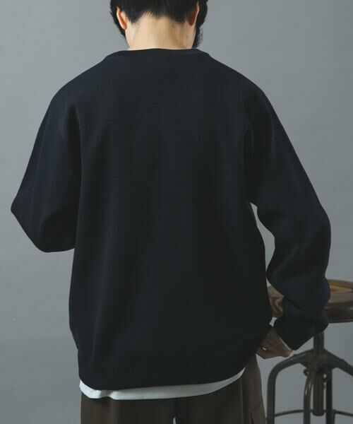 URBAN RESEARCH ITEMS / アーバンリサーチ アイテムズ ニット・セーター | 『洗濯可/UVカット抗菌/防臭』高機能ニットクルーネックアンサンブル | 詳細13
