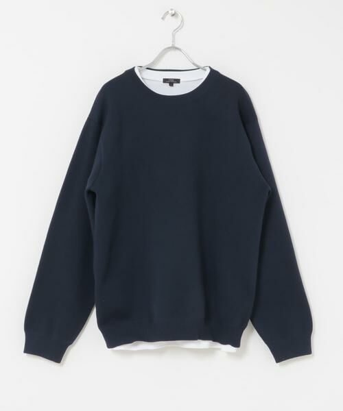 URBAN RESEARCH ITEMS / アーバンリサーチ アイテムズ ニット・セーター | 『洗濯可/UVカット抗菌/防臭』高機能ニットクルーネックアンサンブル | 詳細15