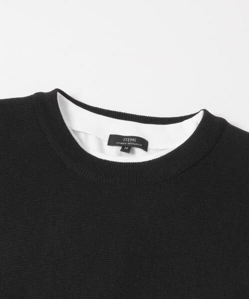 URBAN RESEARCH ITEMS / アーバンリサーチ アイテムズ ニット・セーター | 『洗濯可/UVカット抗菌/防臭』高機能ニットクルーネックアンサンブル | 詳細22