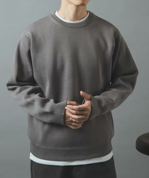 URBAN RESEARCH ITEMS / アーバンリサーチ アイテムズ ニット・セーター | 『洗濯可/UVカット抗菌/防臭』高機能ニットクルーネックアンサンブル | 詳細25