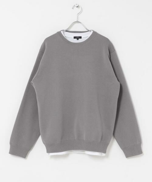 URBAN RESEARCH ITEMS / アーバンリサーチ アイテムズ ニット・セーター | 『洗濯可/UVカット抗菌/防臭』高機能ニットクルーネックアンサンブル | 詳細27