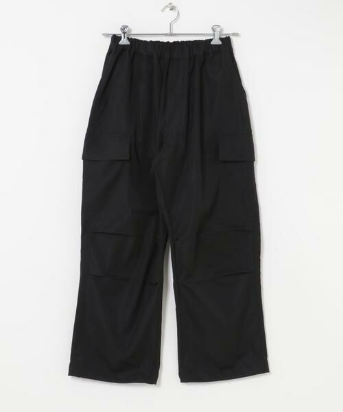 URBAN RESEARCH ITEMS / アーバンリサーチ アイテムズ その他パンツ | 『速乾/イージーケア』高機能ウエストイージー ツイルカーゴパンツ(ブラック)