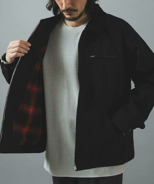 URBAN RESEARCH ITEMS / アーバンリサーチ アイテムズ ブルゾン | Check Lined Duck Barn JACKET | 詳細8