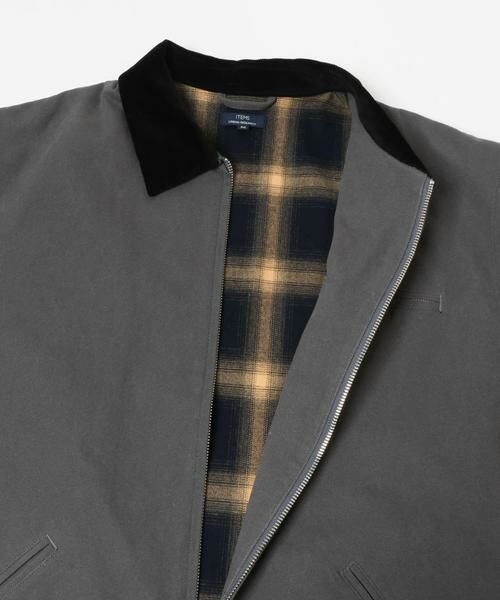 URBAN RESEARCH ITEMS / アーバンリサーチ アイテムズ ブルゾン | Check Lined Duck Barn JACKET | 詳細27
