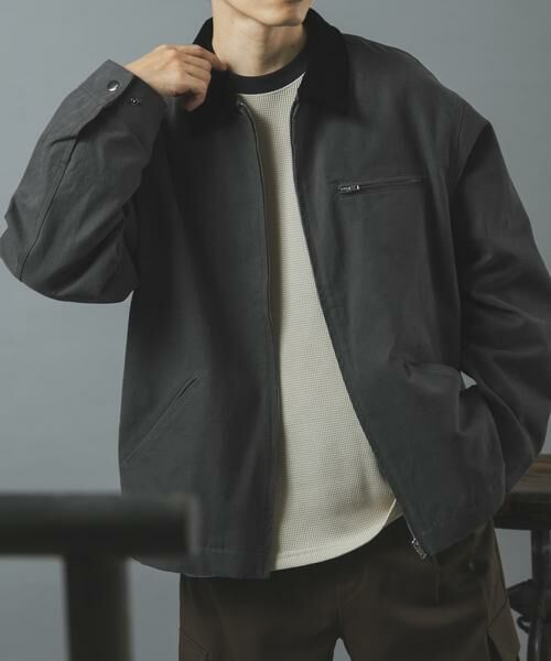 URBAN RESEARCH ITEMS / アーバンリサーチ アイテムズ ブルゾン | Check Lined Duck Barn JACKET | 詳細21