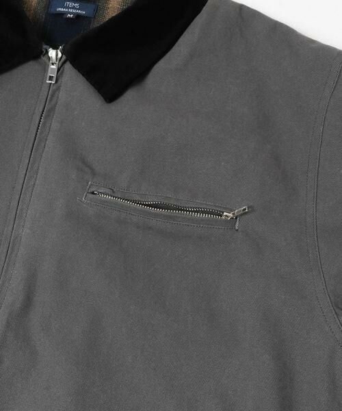 URBAN RESEARCH ITEMS / アーバンリサーチ アイテムズ ブルゾン | Check Lined Duck Barn JACKET | 詳細25