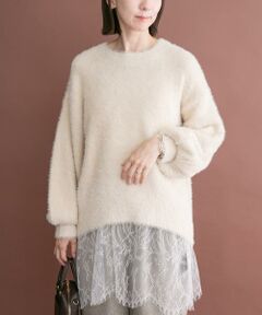URBAN RESEARCH ITEMS / アーバンリサーチ アイテムズ ニット・セーター | シャギークルーネックニット
