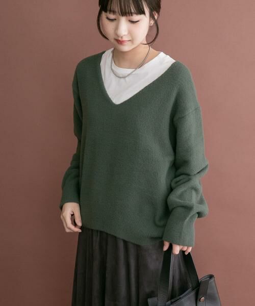 URBAN RESEARCH ITEMS / アーバンリサーチ アイテムズ ニット・セーター | シャギーVネックニット | 詳細6