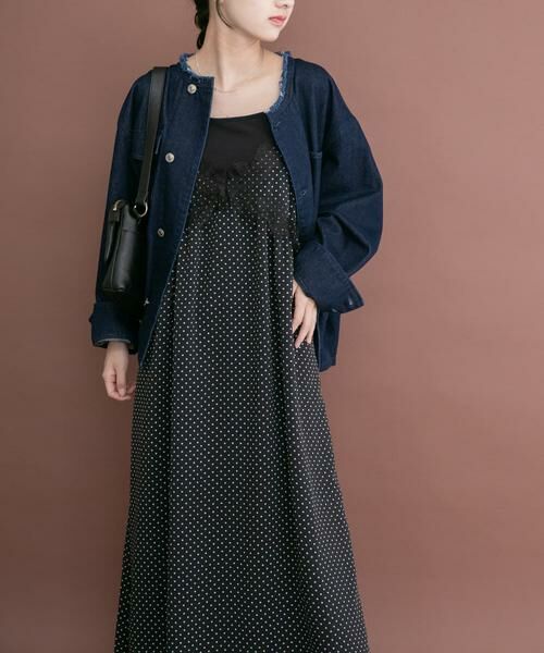 URBAN RESEARCH ITEMS / アーバンリサーチ アイテムズ ワンピース | アソートプリントキャミワンピース（ドット）