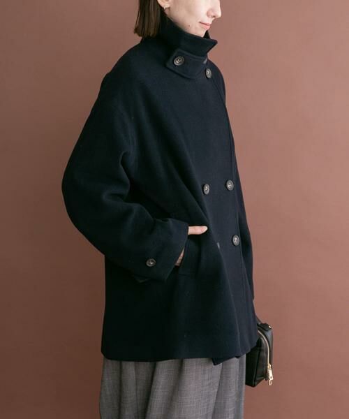 URBAN RESEARCH ITEMS / アーバンリサーチ アイテムズ ピーコート | 尾州ウールミドルジャケット | 詳細11