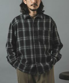 URBAN RESEARCH ITEMS / アーバンリサーチ アイテムズ シャツ・ブラウス | ツイードチェックリングドットボタンシャツ