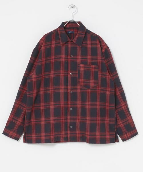 URBAN RESEARCH ITEMS / アーバンリサーチ アイテムズ シャツ・ブラウス | ツイードチェックリングドットボタンシャツ | 詳細9