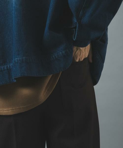 URBAN RESEARCH ITEMS / アーバンリサーチ アイテムズ その他パンツ | ワンタックカルゼストレートパンツ | 詳細4