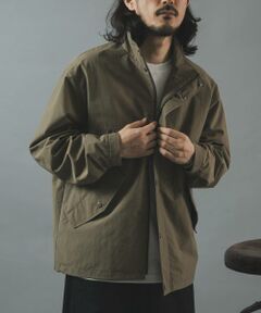 URBAN RESEARCH ITEMS / アーバンリサーチ アイテムズ ブルゾン | 『防風/撥水』ナイロンスタンドネックミリタリーブルゾン