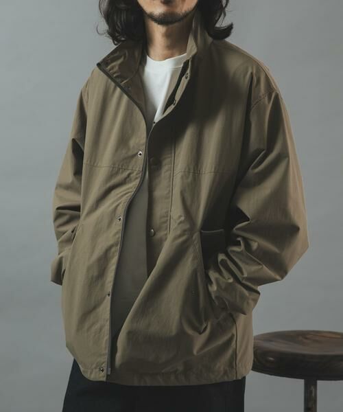 URBAN RESEARCH ITEMS / アーバンリサーチ アイテムズ ブルゾン | 『防風/撥水』ナイロンスタンドネックミリタリーブルゾン | 詳細3