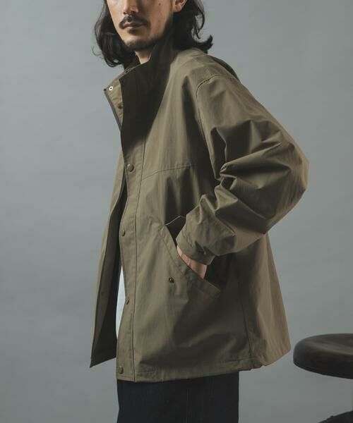 URBAN RESEARCH ITEMS / アーバンリサーチ アイテムズ ブルゾン | 『防風/撥水』ナイロンスタンドネックミリタリーブルゾン | 詳細5