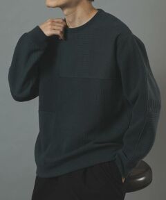 URBAN RESEARCH ITEMS / アーバンリサーチ アイテムズ Tシャツ | キリカエ ジャカード クルーネックtops