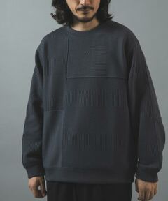 URBAN RESEARCH ITEMS / アーバンリサーチ アイテムズ Tシャツ | キリカエ ジャカード クルーネックtops