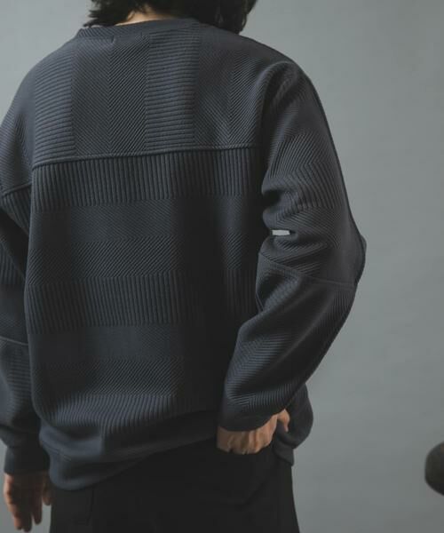 URBAN RESEARCH ITEMS / アーバンリサーチ アイテムズ Tシャツ | キリカエ ジャカード クルーネックtops | 詳細26