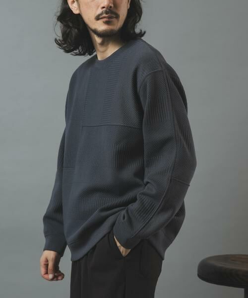 URBAN RESEARCH ITEMS / アーバンリサーチ アイテムズ Tシャツ | キリカエ ジャカード クルーネックtops | 詳細29