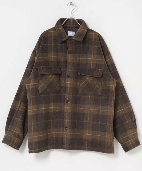 URBAN RESEARCH ITEMS / アーバンリサーチ アイテムズ その他アウター | シャギーチェック CPO シャツジャケット | 詳細8